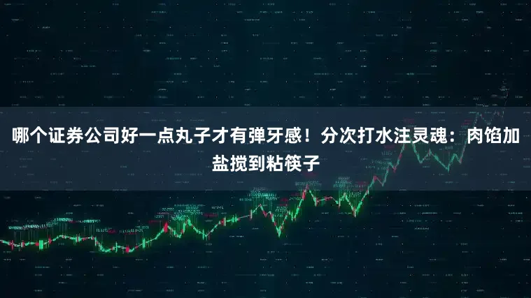 哪个证券公司好一点丸子才有弹牙感！分次打水注灵魂：肉馅加盐搅到粘筷子